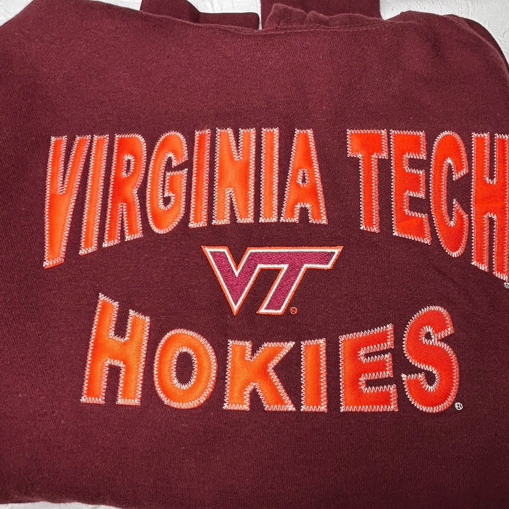 Virginia Tech VT Hokies Mens Unisex Hoodie Sweatshirt Small‎ Game wear Sports